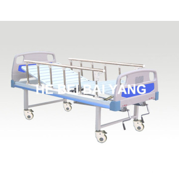 a-93 Movable Double-Function Manual Hospital Bed